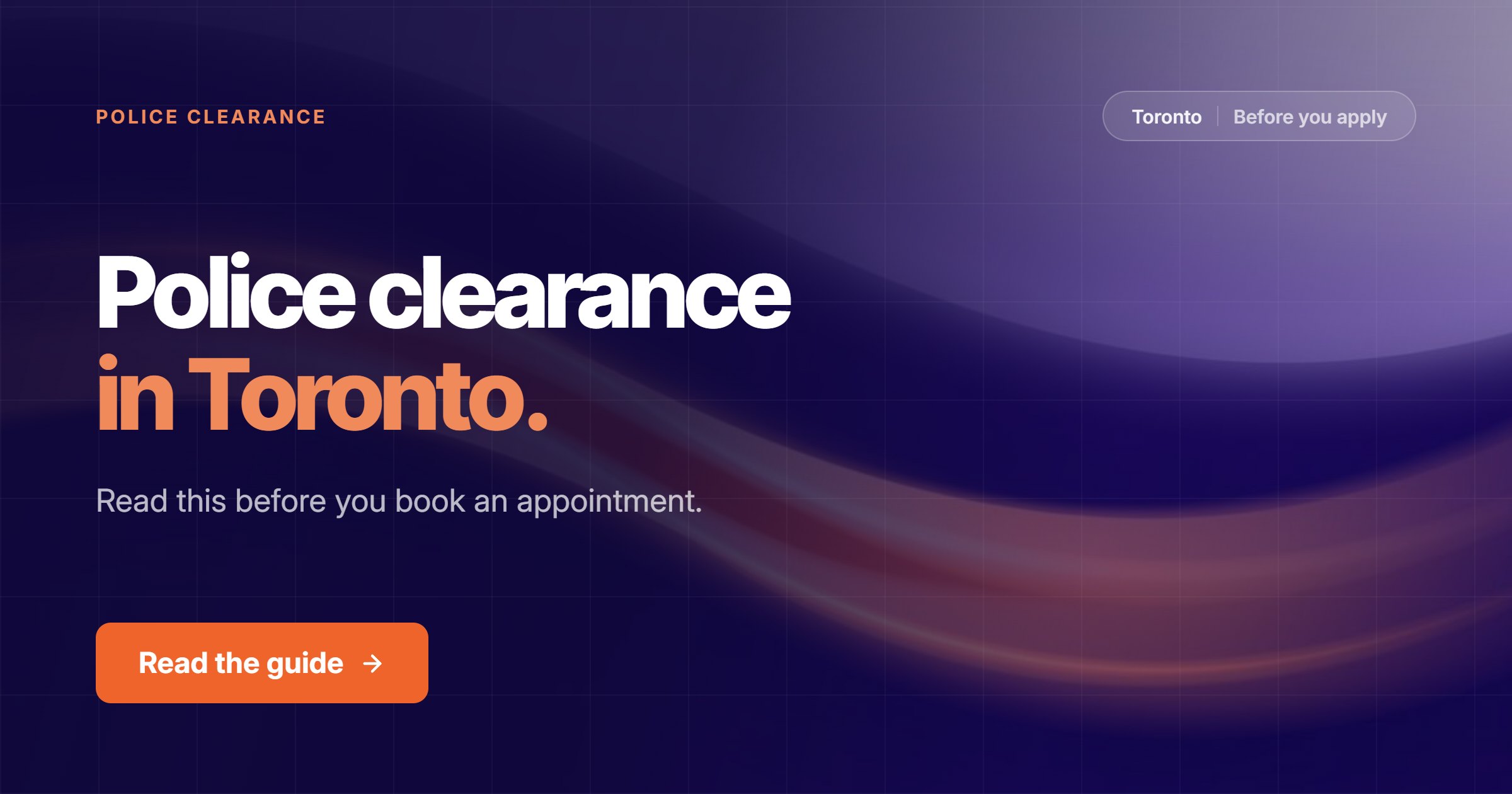 Police Clearance Toronto: What You Need to Know Before You Apply