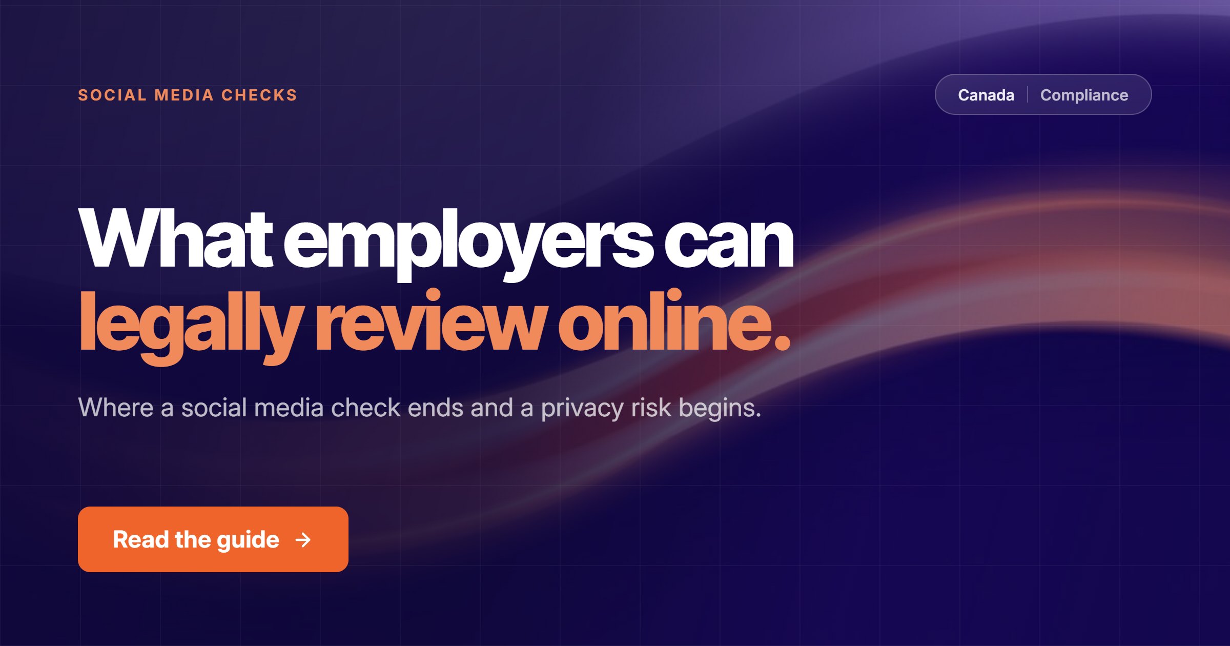 Social Media Background Checks in Canada: What Employers Can Legally Review