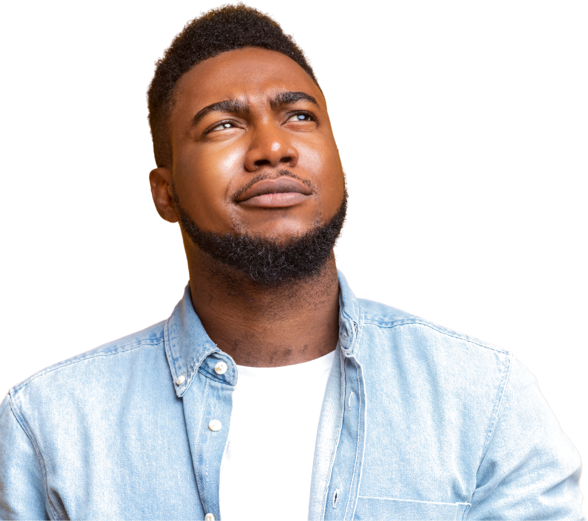 A hiring manager looking sceptically at a glowing reference that was submitted from the same IP address as the candidate